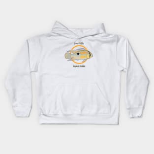 Keyhole Cichlid Kids Hoodie